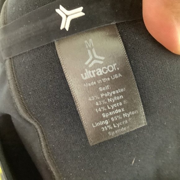 Ultracor Animal Print Leggings with Neon Side Stripes - Picture 3 of 3